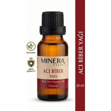 Minera Vital Acı Biber Yağı 20 ml