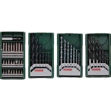 Calperia Mini Matkap Ucu Seti, Ahşap ve Metal Için 3+1 Set ile Kullanım Kolaylığı