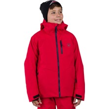 Rossignol Jr Wispile Unisex Çocuk Kırmızı Kayak Ceketi