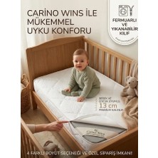 Carino Wins 13 cm Sünger Bebek ve Çocuk Yatağı Park Yatak Anne Yanı ve Bebek Yatakları Ultra Lüx Full Ortopedik