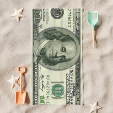Dolar Desenli Plaj Havlusu M120