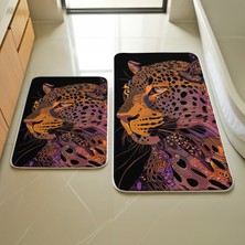 Leopar Desen 2'li Paspas Takımı M214