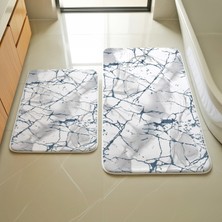 Mermer Desen 2'li Paspas Takımı M210