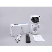 Midas Toptan Home Çocuklara Özel Projeksiyon Astronot Lamba Speaker Sevimli