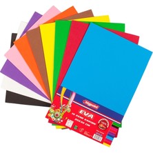 Bigpoint Eva Elişi Kağıdı 10 Renk 20 x 30 cm 2 mm Kalınlıkta Çocuklar İçin Güvenli