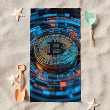 Desenli Plaj Havlusu M121