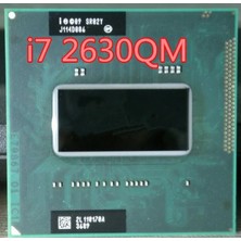 Intel Core I7 2.nesil Mobil I7-2630QM 2.90 Ghz SR02Y Laptop Işlemci Cpu