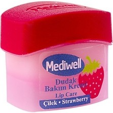 Mediwell Dudak Bakım Kremi 5 ml - Çilekli