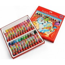 Faber-Castell 24 Renk Pastel Boya Çocuklar İçin Yaratıcılığı Geliştiren Set