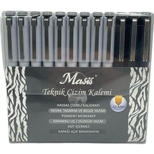 Masis Teknik Çizim Seti 12'li Set