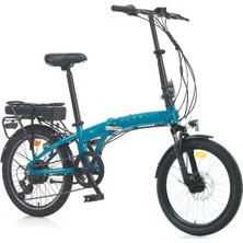 Corelli Dial  20 Jant Elektrikli Katlanır Bisiklet - Beyaz