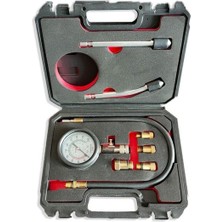 PremiumPort Kompresyon Test Kiti, Benzinli, 8 Parça, Güçlü ve Dayanıklı Set