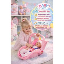 Toyfest Baby Born Ana Kucağı Taşıma Koltuğu Sallanır Saplı 36-43 cm Oyuncak Bebek Için Bebek Dahil Değildir