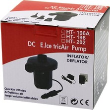 Nuveden Çakmaklık Fişli Oto - Araç Hava Pompa  Taşınabilir  230V (4881) NVDN-RSGO34