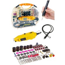 PremiumPort Çok Parçalı Gravür ve Oyma Seti, Dremel Zımpara ve Kesme Araçları