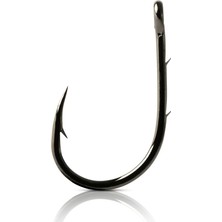 Mustad 10750NP-BN Eyed Baitholder Olta İğnesi BLACK NICKEL NO:2
