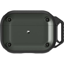 İlkyaz Fashion Apple Airpods Pro 2 (2.nesil) Asgard Kılıf - Koyu Yeşil