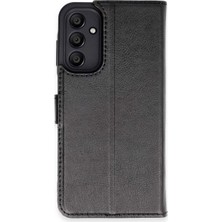 İlkyaz Fashion Samsung Galaxy M15 Kılıf Trend S Plus Kapaklı Kılıf - Siyah