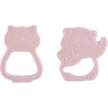 Pandish Besties 2'li Diş Kaşıyıcı Pembe