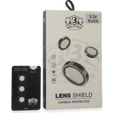 İlkyaz Fashion Samsung Galaxy S24 Bilvis Titan Kamera Lens - Siyah