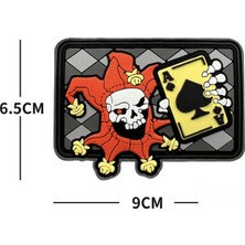 Delta Armory Da 3D Pvc Patch Ace Jester "maça As" Orange DA-NAS-238