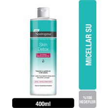 Neutrogena Skin Detox 400 ml Besleyici Etkili Tüm Cilt Tipleri İçin Micellar Water