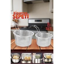 Lowell Home Ieg 2 Boy Kızartma Süzgeci Patates Kızartma Filtresi 304 Paslanmaz Çelik 721875 LWLHN-RSIEG324