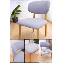 UY STYLE Jakarli Kumaş Bohem Elma Sandalye Kılıfı,esnekli ,lastikli ,leke Tutmaz (1 Adet)