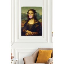 Giftcrea Mona Lisa Pop Art Poster - Modern Sanat Serisi Version3