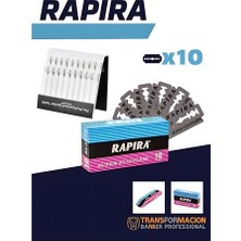 İlkyaz Fashion Rapira Platinum 10 Adet Tıraş Jileti Kantaşı Seti 715919 ILKYAZ-325T435