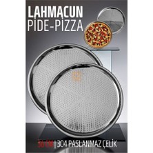 Rivera Tech Rvrhb Turk Lahmacun Pizza Pide Pişirme Tepsisi 36 cm 2 Li Set