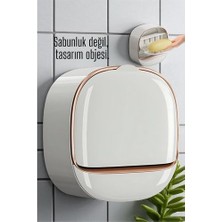 Lowell Home Ieg Tasarım Obje Sabunluk - Kendinden Yapışkanlı Sabunluk 722140 LWLHN-RSIEG324