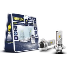 Duolight Solo H7 LED Xenon Ampul 6500K Beyaz 8000 Lümen 40W Süper Parlak Far Ampul Seti (2 Adet)
