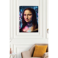 Giftcrea Mona Lisa Pop Art Poster - Modern Sanat Serisi Version1