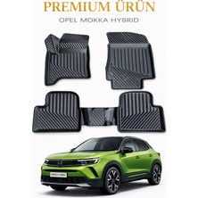 Black Gold Opel Mokka Hybrid 2024+ Uyumlu 3D Oto Paspas Premium