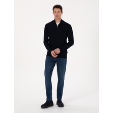Cacharel Erkek Lacivert Slim Fit Jean Pantolon 50311679-VR033