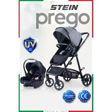 Prego Stein Çift Yönlü Portbebeli Travel Sistem Bebek Arabası Uv Tenteli
