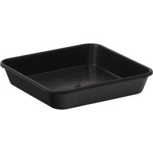 Potex Plastik 17 cm Kare Saksı Tabağı