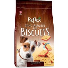 Reflex Sandviç Kare Köpek Ödülü 350 gr Eğitim Amaçlı Lezzetli Vanilyalı Bisküvi İçeriği