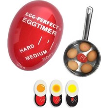 CoverZone Yumurta Zamanlayıcısı - Yumuşak Orta Sert ve Sert Haşlanmış Yumurta Için Renk Değiştiren Haşlama Zamanlayıcı, Pratik ve Kolay Kullanım, Mutfak Gereci