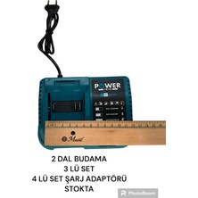 PremiumPort 58V 5AH Li-Ion 4’lü Set Batarya ve Şarj Adaptörü