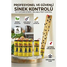 Zenvia Yapışkanlı Sinek Şeridi Sinek Kapanı 4 Adet 721533 ZNV-RETROIEG324