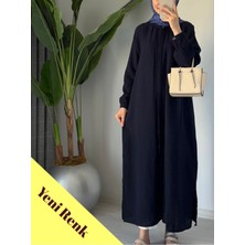 Molly Nelly Kadın Uzun Yazlık Muslin Ince Tunik Bordo Pardesü