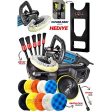 PremiumPort Çok Fonksiyonlu Profesyonel Polisaj Makinesi ve Aksesuar Seti