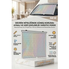 Zenvia Aynalı Yansıtıcılı Açılır Kapanır Ön Cam Perdesi 425845 ZNV-RETROIEG324