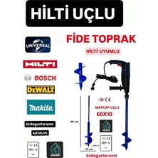 Dogant Hilti Uyumlu Toprak  Burgusu 60X10