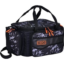 Fujin Yeni Black Camo Helper Bag Balıkçı Çantası 31X20X20CM