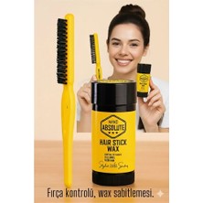 Zenvia Topuz Fırçası Stick Wax Seti Profesyonel Saç Topuz Seti 722142 ZNV-RETROIEG324