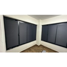 Varol Plise Antrasit Plise Perde