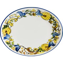 Bonna Albufera Mid White Moove 31*24 cm Oval Tabak